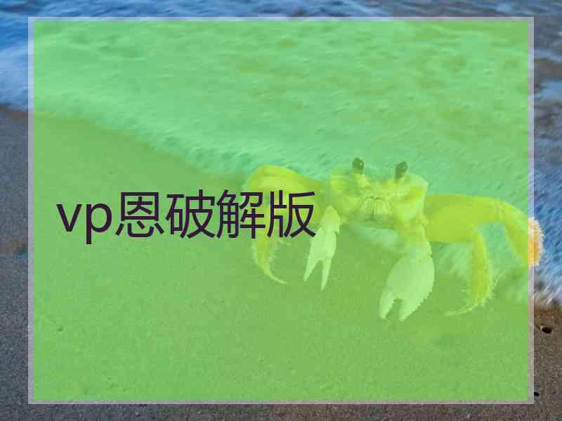 vp恩破解版