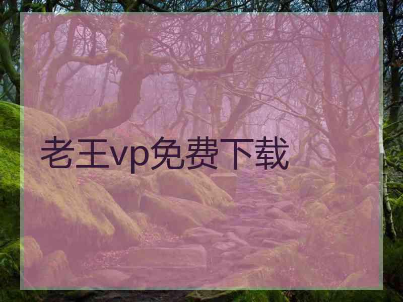 老王vp免费下载